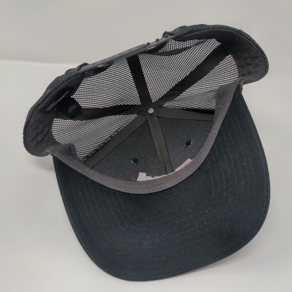 Sand Bar Marco Island FL Snapback Trucker Hat Black OS Adjustable Port Authority - Picture 6 of 9